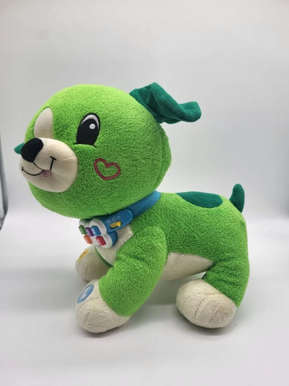 Leap Frog Read With Me Scout Interactive Plush Dog Puppy Tested/Works